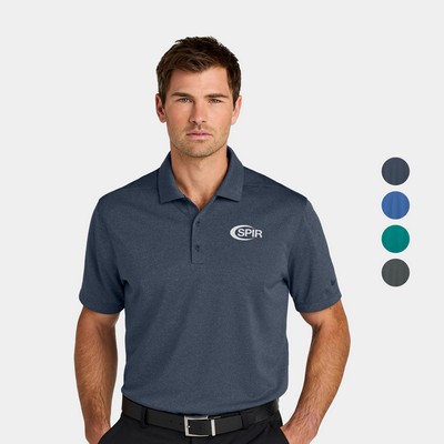 Nike Dri-FIT Smooth Heather Polo w/ Screen Print 4.4 oz.