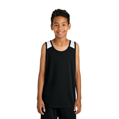 Sport-Tek® Youth Club Track Tank
